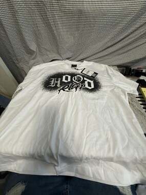 Hoodrich Iron Oversized T-Shirt White HR250176 100